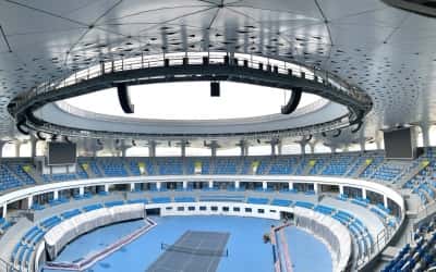 “生命运动之树”郑州中原网球中心-扩声响起