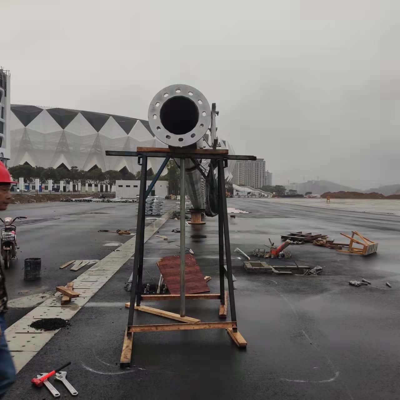 南平武夷新区体育中心照明亮化